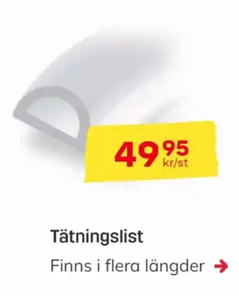 Tätningslist