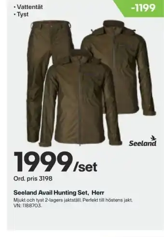 Seeland Avail Hunting Set. Herr