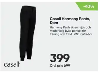 XXL Casall Harmony Pants, Dam erbjuda
