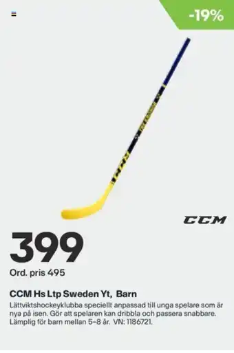 XXL CCM Hs Ltp Sweden Yt, Barn erbjuda