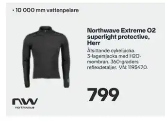 XXL Northwave Extreme 02 Superlight Protective, Herr erbjuda