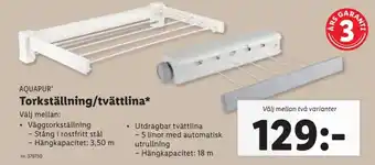 Torkställning/Tvättlina