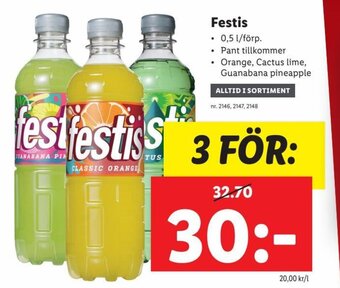 Lidl Festis erbjuda