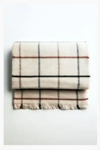 ZARA Check scarf erbjuda