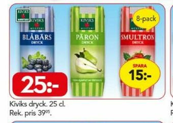 Bo Ohlsson Kivik Fruktdryck erbjuda