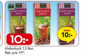 Bo Ohlsson Kivik Fruktdryck erbjuda
