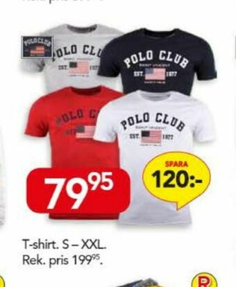 Bo Ohlsson Polo Club T-shirts erbjuda