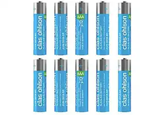 Clas Ohlson Alkaliskt batteri aaa/lr03 clas ohlson erbjuda