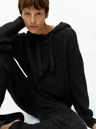 ARKET Oversized alpaca blend hoodie erbjuda