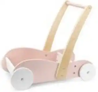 Alice & fox mini mover lära-gå-vagn, rosa