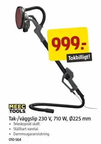 Jula Tak-/Väggslip 230V, 710 W, Ø225mm erbjuda