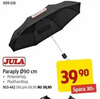 Jula Paraply Ø90 cm erbjuda