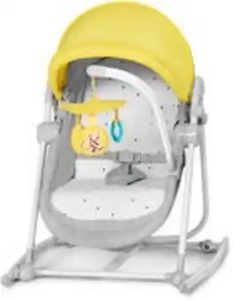 Jollyroom Kinderkraft unimo up 5-in-1 babysitter, yellow erbjuda