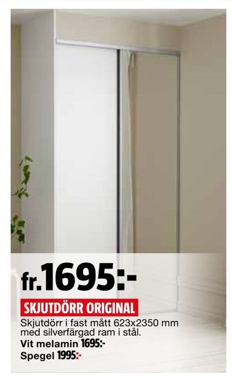 Bauhaus Skjutdörr original erbjuda