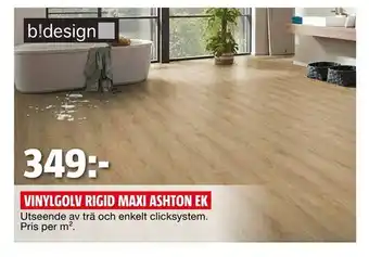 Bauhaus Vinylgolv rigid maxi ashton ek erbjuda