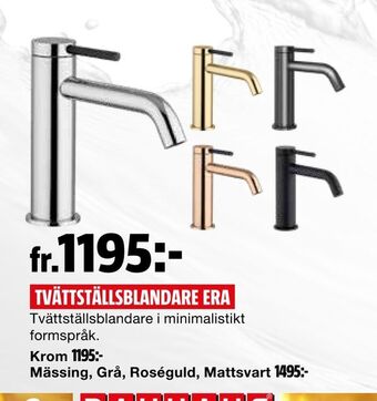 Bauhaus Tvättställsblandare era erbjuda