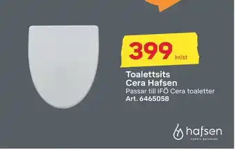 Toalettsits cera hafsen