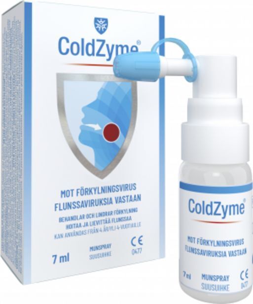 LloydsApotek Coldzyme munspray, 7 ml erbjuda
