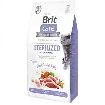 Brit care cat grain free sterilized weight control