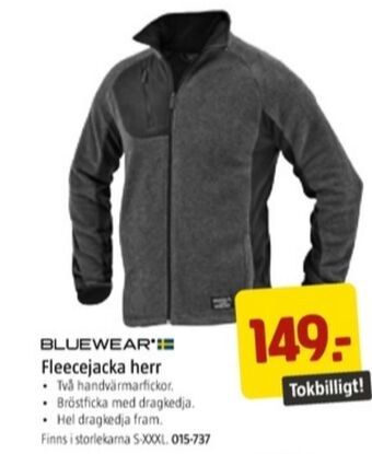 Jula Bluewear arbetsjackor erbjuda