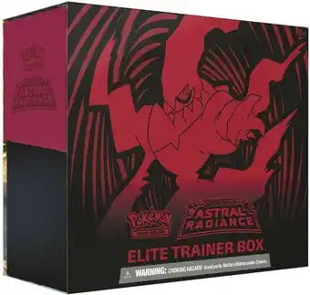 Webhallen Pokemon sword & shield 10: astral radiance elite trainer box erbjuda