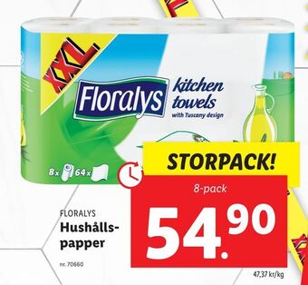 Lidl Hushållspapper erbjuda