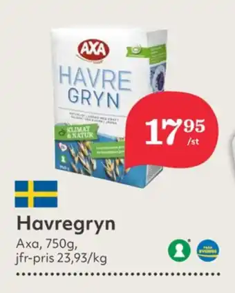 Hemköp Axa havregryn erbjuda