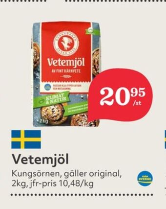 Hemköp Kungsörnen vetemjöl erbjuda
