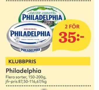 Hemköp Philadelphia färskost erbjuda