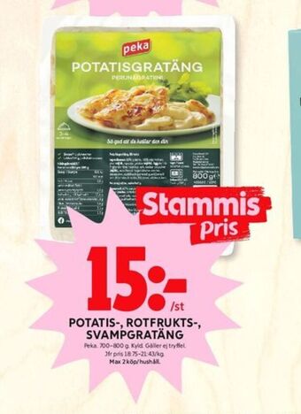 ICA Kvantum Peka potatisgratäng erbjuda