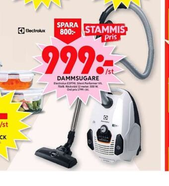 ICA Maxi Electrolux dammsugare erbjuda