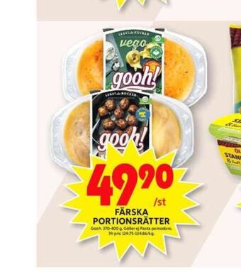 ICA Maxi Gooh färdigrätter erbjuda