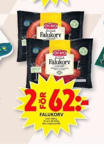 ICA Maxi Scan falukorv erbjuda