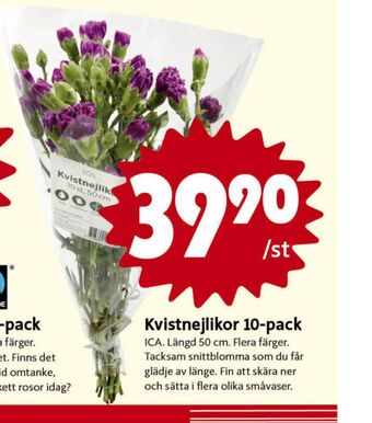 ICA Nära Ica blommor erbjuda