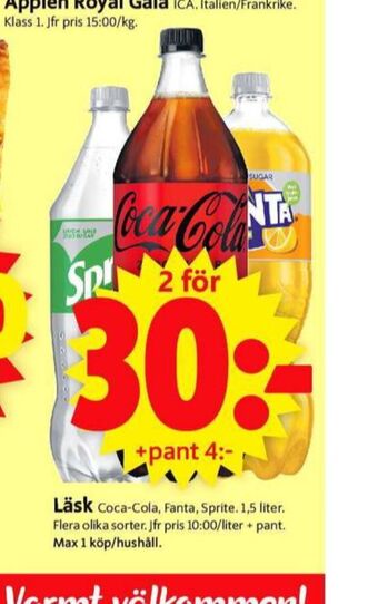 ICA Supermarket Sprite läskedryck erbjuda