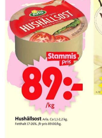 ICA Supermarket Arla hushållsost erbjuda