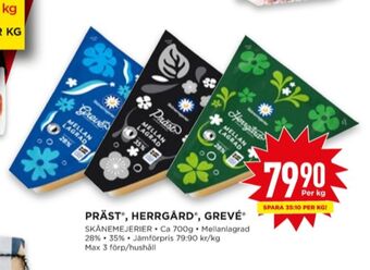 Willys Skånemejerier grevé erbjuda