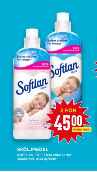 Softlan sköljmedel