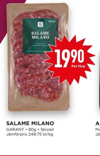 Willys Hemma Garant salami erbjuda