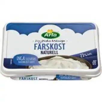 Hemköp Färskost 25% naturell erbjuda