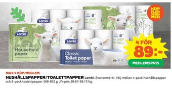 Coop Decorated hushållspapper erbjuda