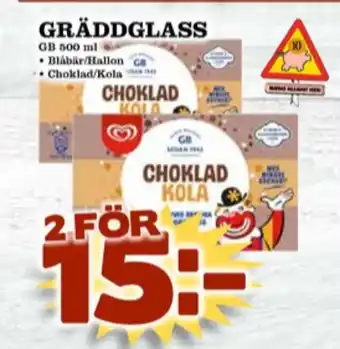 Matdax Gb glace gräddglass erbjuda