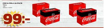 Matdax Coca cola läskedryck erbjuda