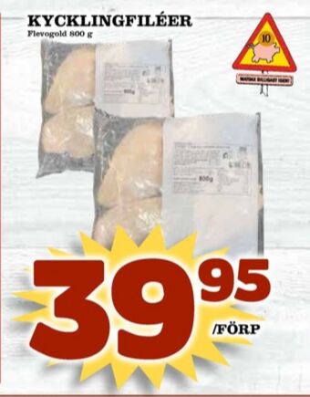 Matdax Flevogold kycklingfilé erbjuda