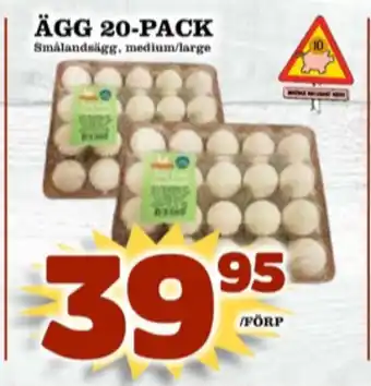 Matdax Smålandsägg ägg erbjuda