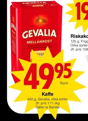 Matöppet Mellanrost kaffe malet erbjuda