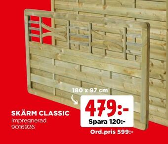 Jem&Fix Skärm classic erbjuda
