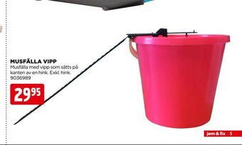 Jem&Fix Musfälla vipp erbjuda