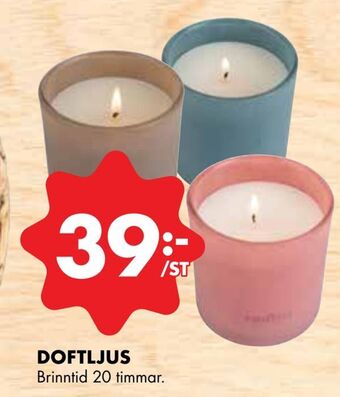 ÖoB Doftljus erbjuda