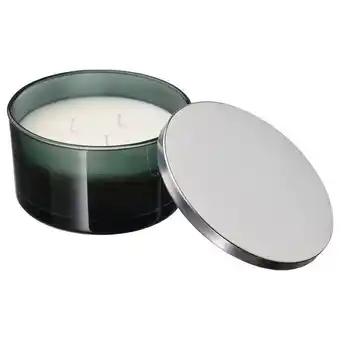 Doftljus i glas m lock/3 vekar